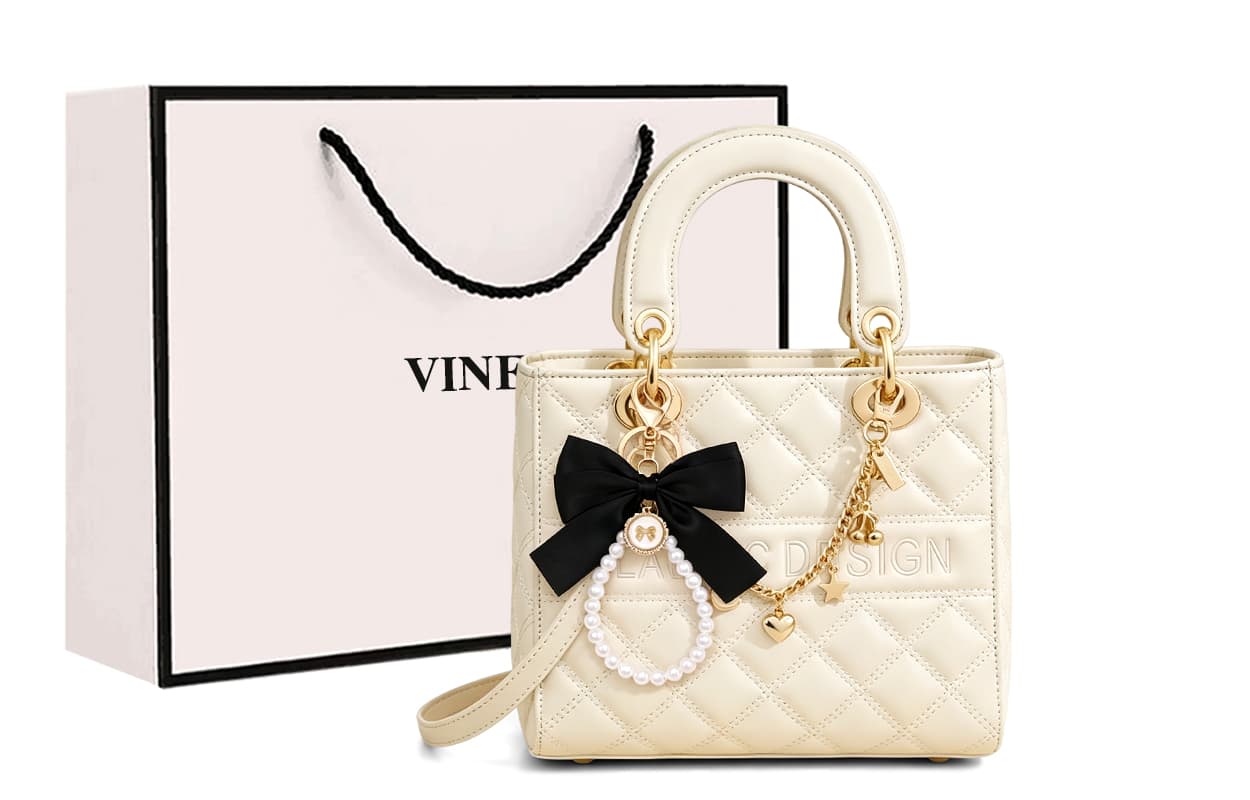 Сумка VINEY Коровья кожа Сумки Women's White - изображение 2