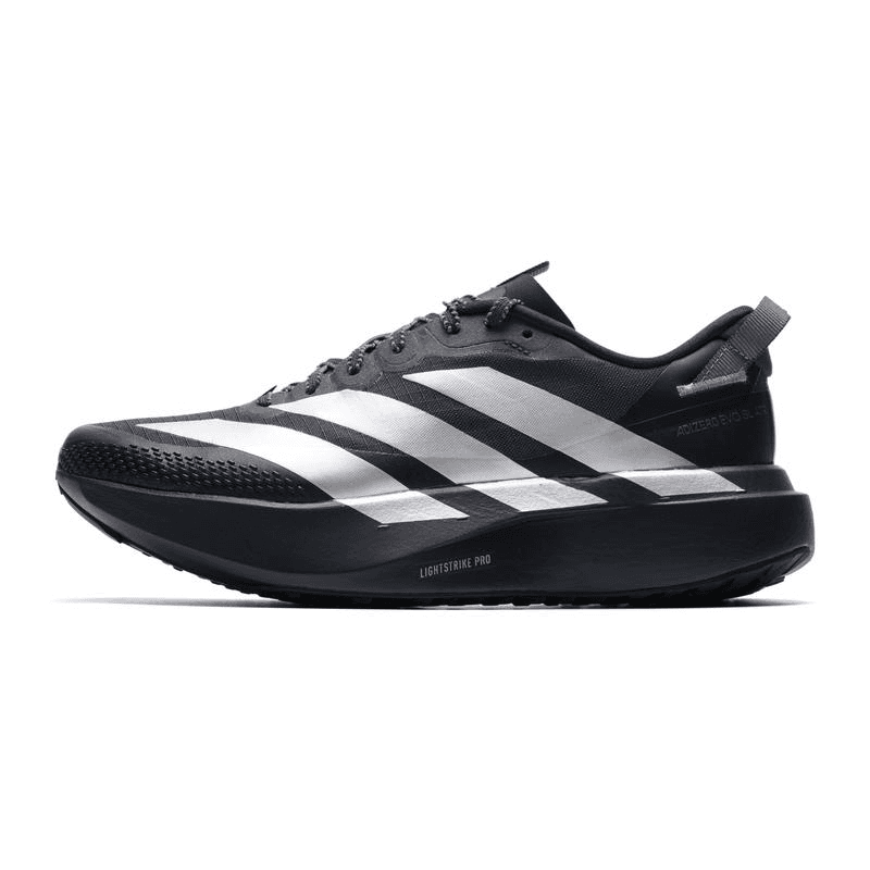 Кроссовки для бега Adidas Adizero Evo SL Atr визуально увеличивает рост Марафон Беговые кроссовки Женские Черный - изображение 1