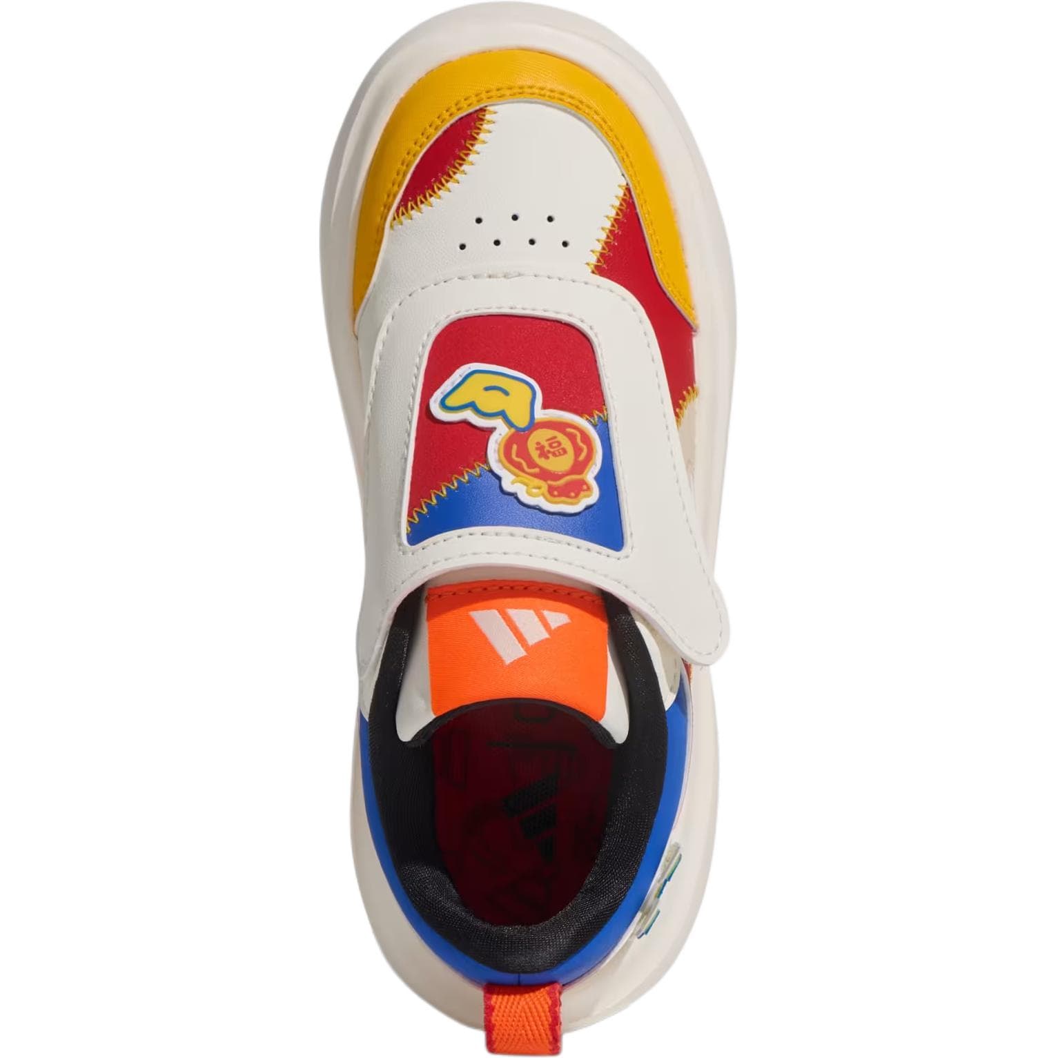 Кроссовки Adidas Park St Low Топ Повседневная обувь Бежево-красный Детский - изображение 4