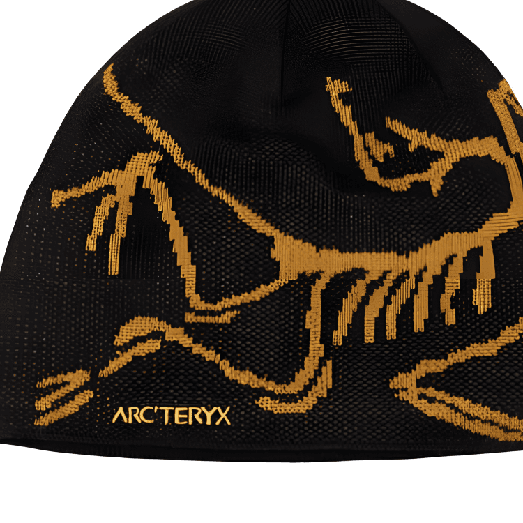 Шапка ARC'TERYX Переработанный полиэстер Шапки-бини Унисекс Черный - изображение 2