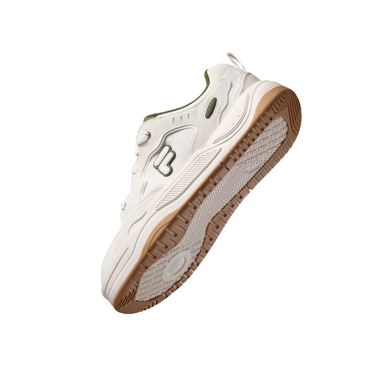 Кроссовки FILA FUSION BANK 2 DX Cool Skate Shoes 2 Кеды для скейтбординга Низкий Топ Снег Сосновый зеленый Мужской - изображение 6