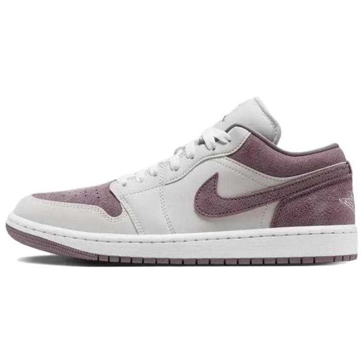 Ретро баскетбольные кроссовки Jordan Air Jordan 1 Ретро-баскетбольные кроссовки Low Топ Белый фиолетовый Женские - изображение 1