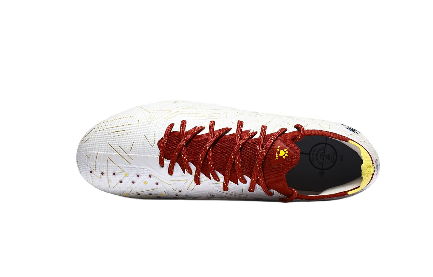 Кроссовки для футбола KELME Jidian 3.0 White Gold - изображение 4