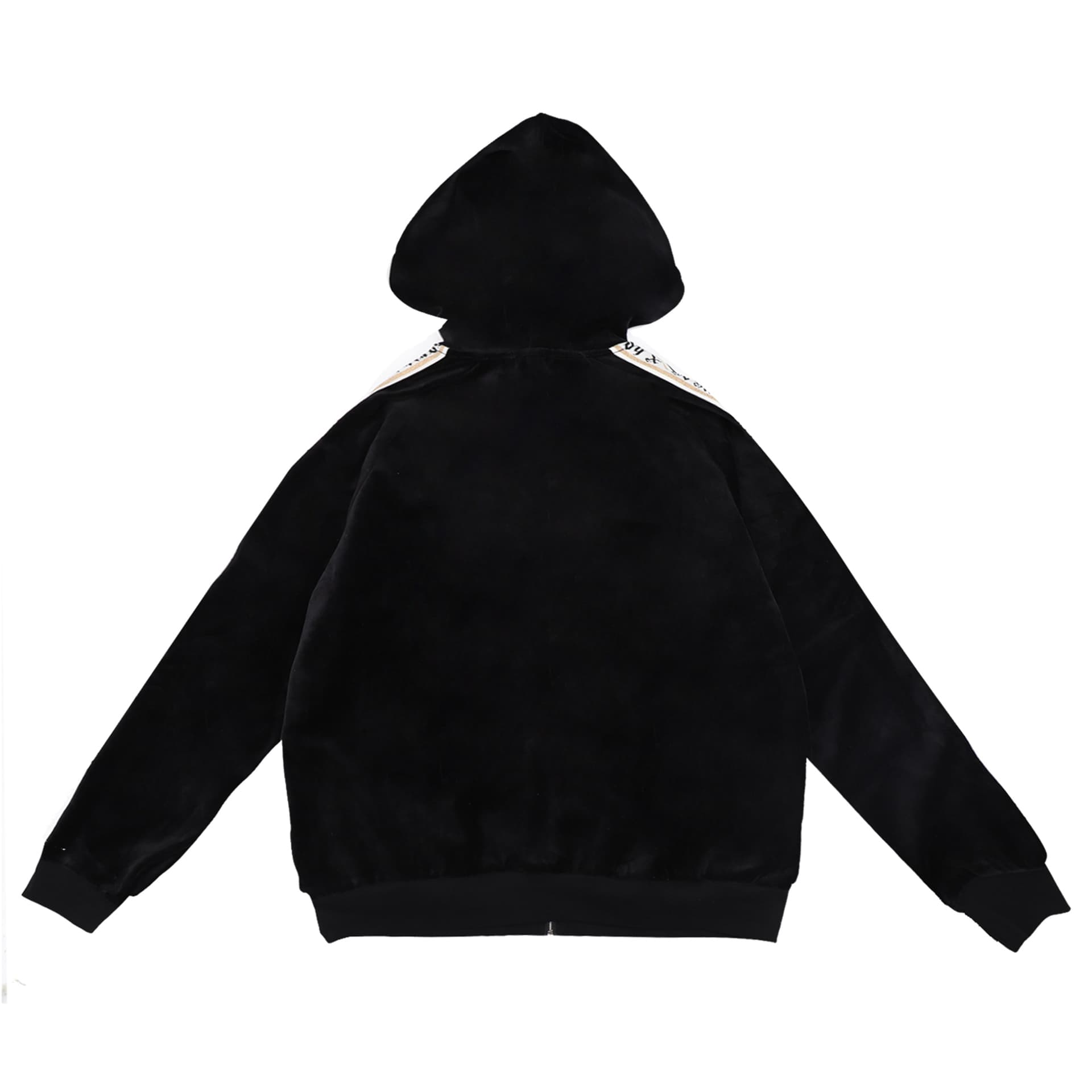 Худи Ed Hardy Velvet Zip Hoodie Black - изображение 3