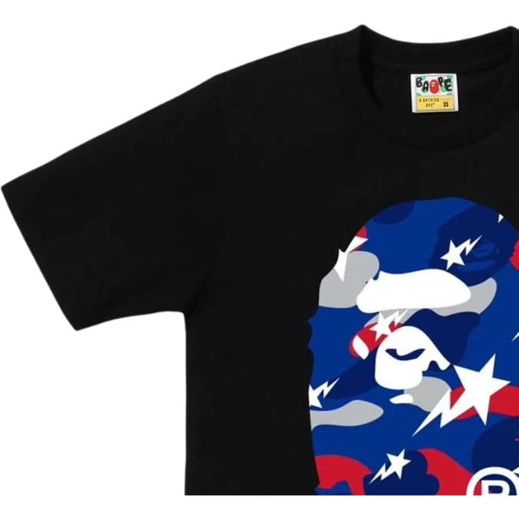 Футболка A BATHING APE STA STRIKE CAMO Женские T-рубашки - изображение 4