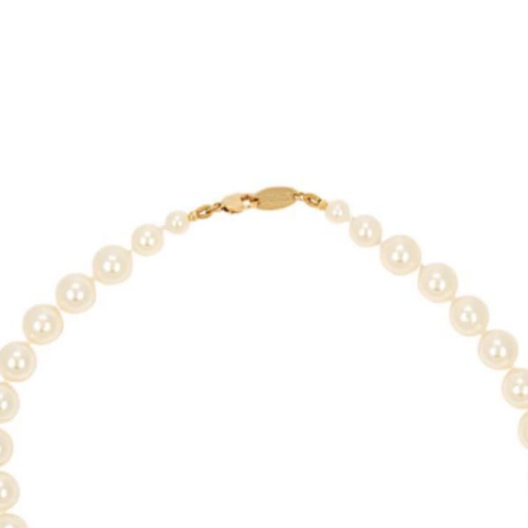 Ожерелье Vivienne Westwood One Row Pearl Choker - изображение 3