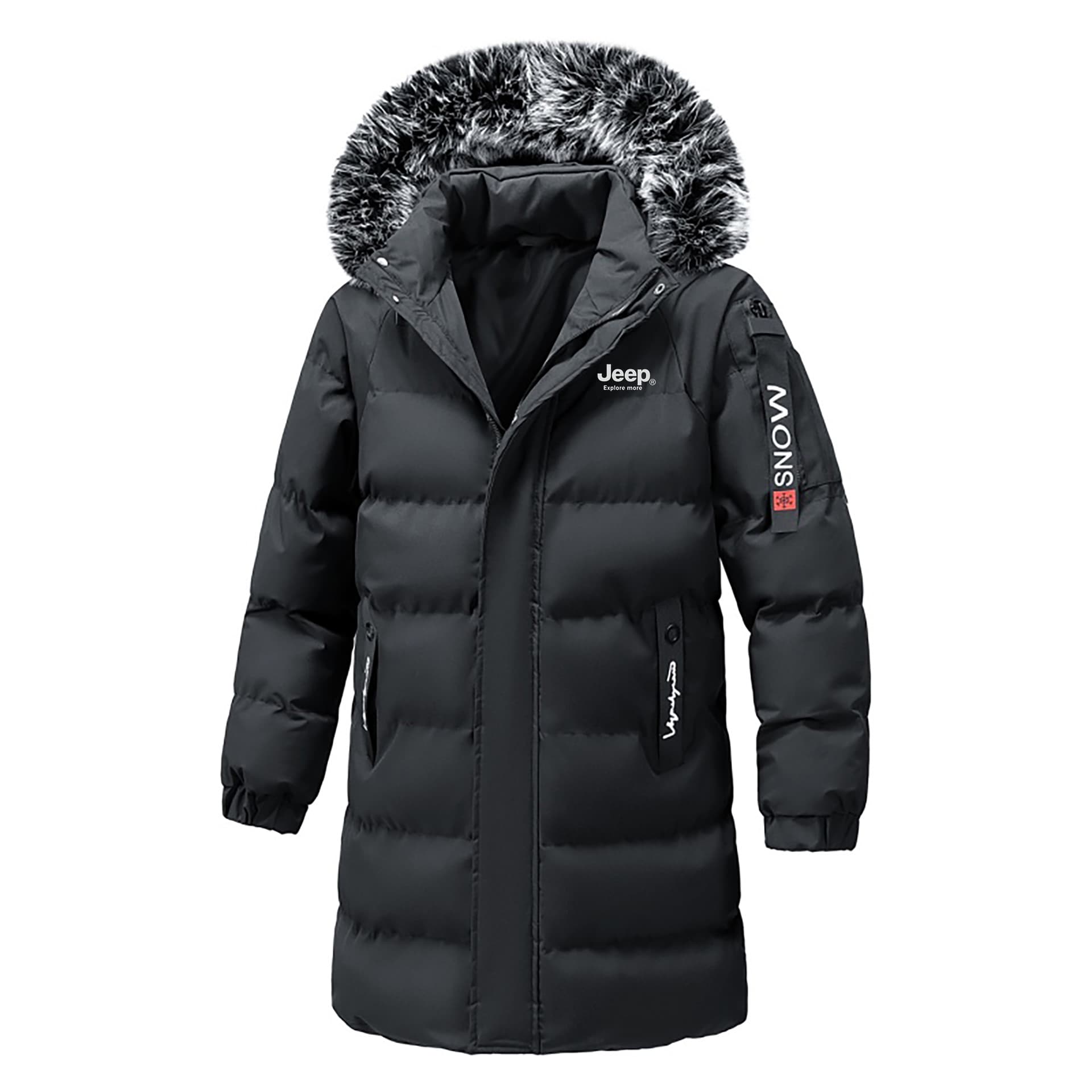Зимняя куртка пуховик Jeep Leisure Collection Унисекс Куртки на синтепоне - изображение 1