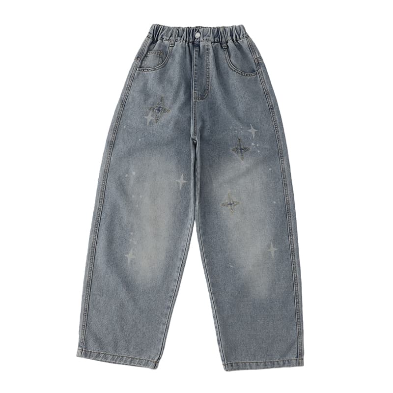 SHIBU HF9183D Blue Kids Jeans - изображение 1