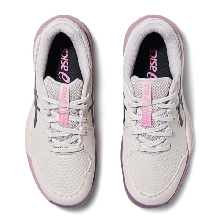 ASICS GEL RESOLUTION X Детские тренировочные кроссовки Низкий Топ Мягкий Овсянка Темный Баклажан Kids - изображение 5