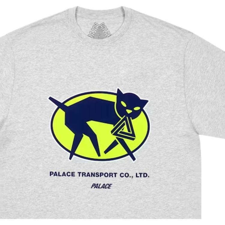 Футболка PALACE Серый Унисекс T-рубашки - изображение 4