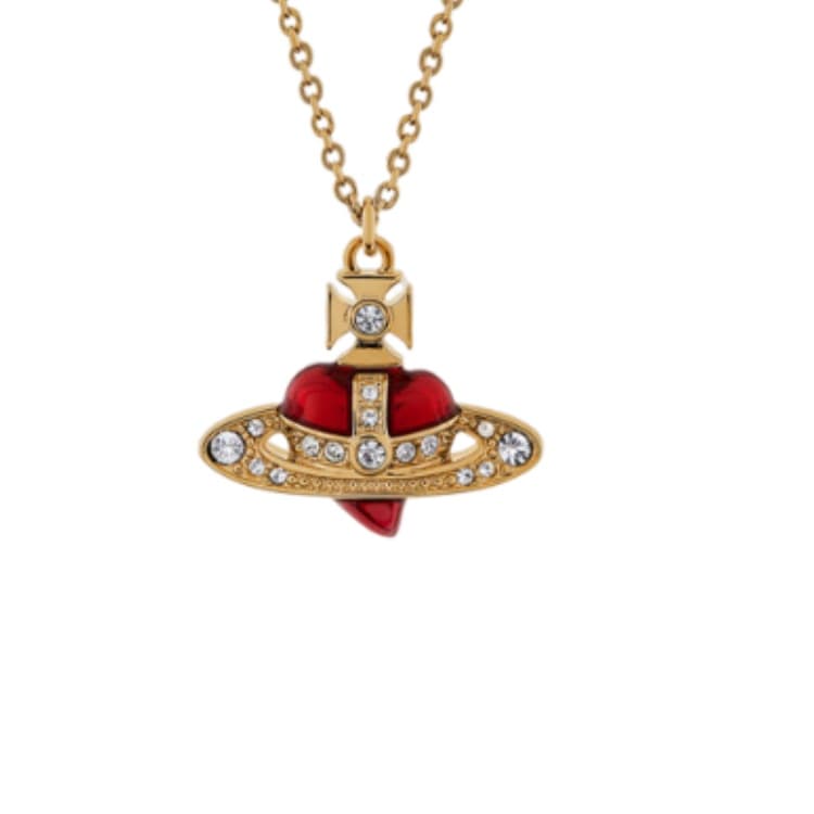 Ожерелье Vivienne Westwood DIAMANTE HEART - изображение 2