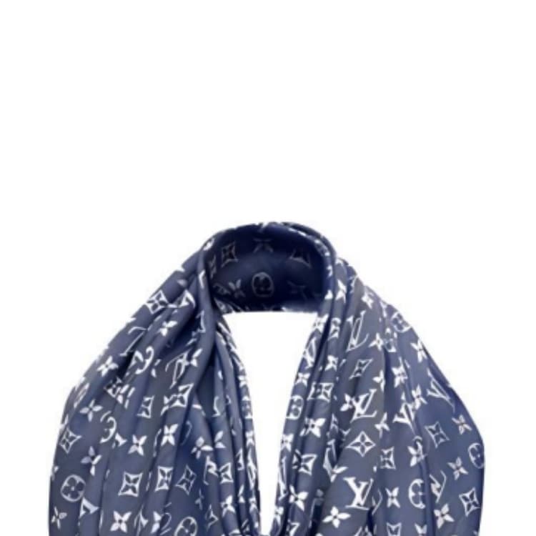 Шарф Louis Vuitton Monogram Denim Shawl - изображение 3