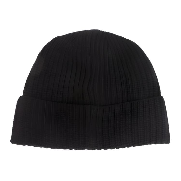 Шапка Stone Island Logo Knit Wool Beanie Black - изображение 2
