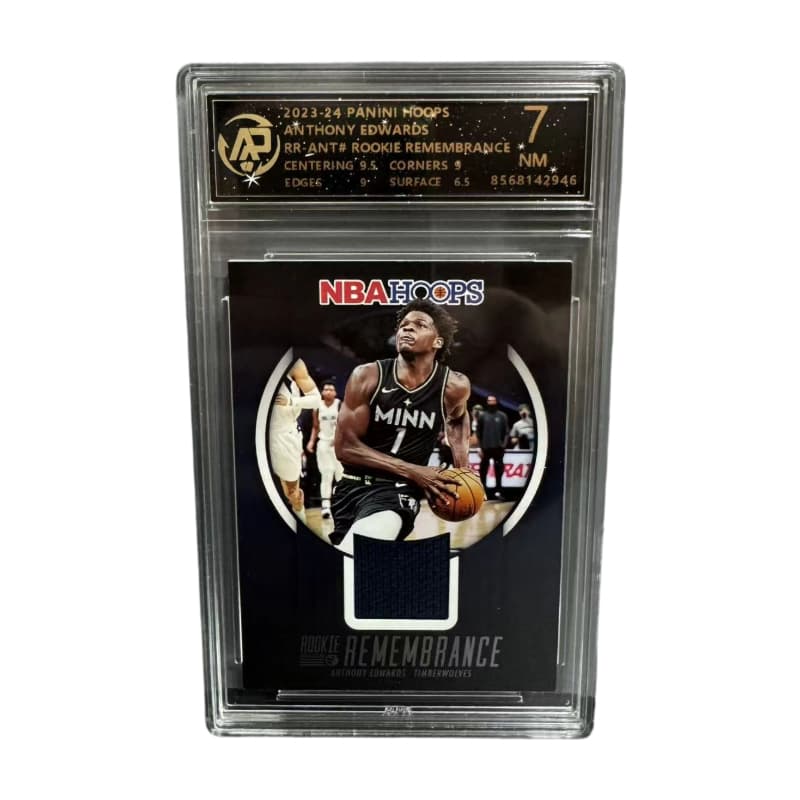 Panini Hoops Тимбервулвз Энтони Эдвардс Хузи Новые звезды Следующий год Редкая коллекционная версия - изображение 4
