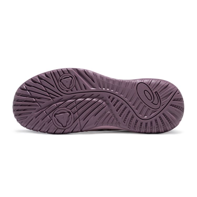 ASICS GEL RESOLUTION X Детские тренировочные кроссовки Низкий Топ Мягкий Овсянка Темный Баклажан Kids - изображение 6