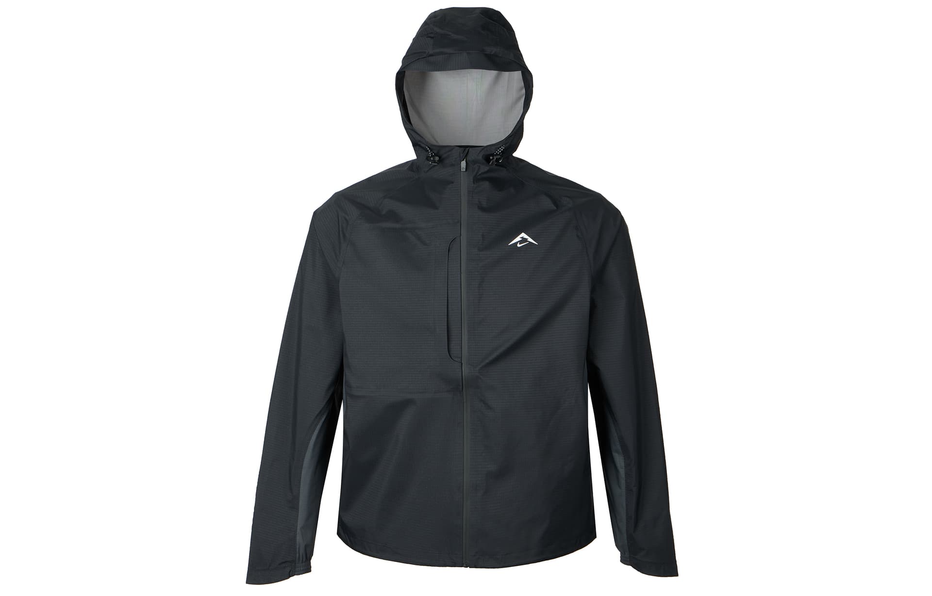 Демисезонная куртка NIKE Storm Cut Бег Дышащий Водонепроницаемый и Ветрозащитный Ветровка Мужской Черный Гора PEAK Белый - изображение 1