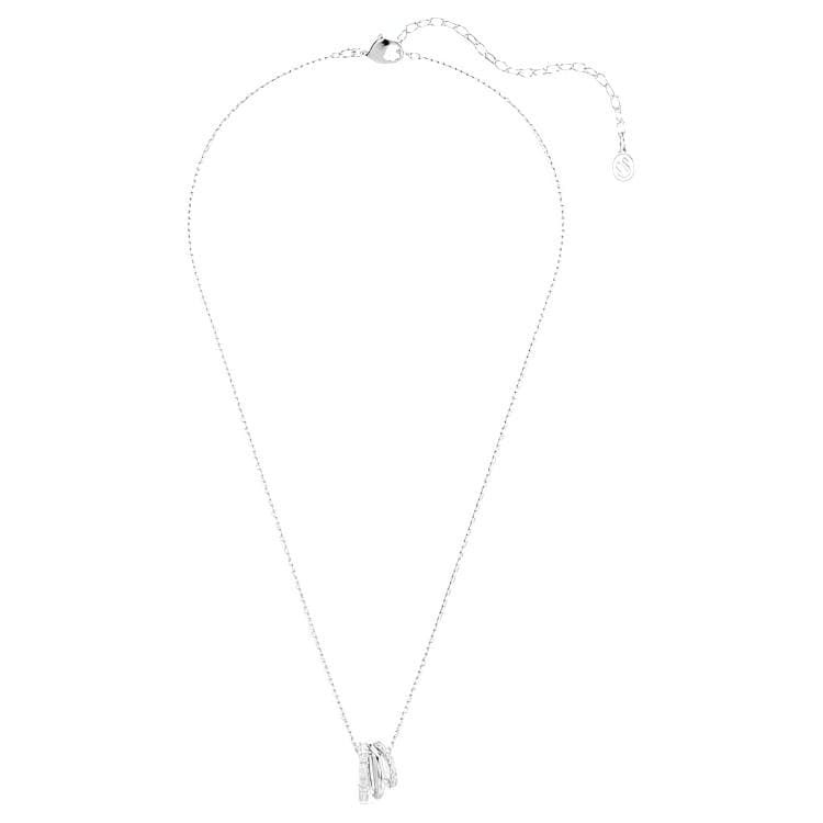 Ожерелье Swarovski Hyperbola Синтетический кубический цирконий Цепочки и ожерелья Унисекс Белый - изображение 2
