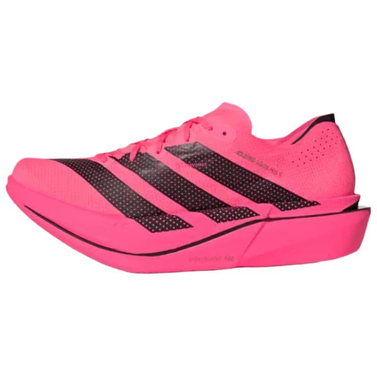 Кроссовки для бега Adidas ADIZERO ADIOS PRO 5 Дышащий Oтскок Лоу-топы Беговые кроссовки Мужской Розовый - изображение 1