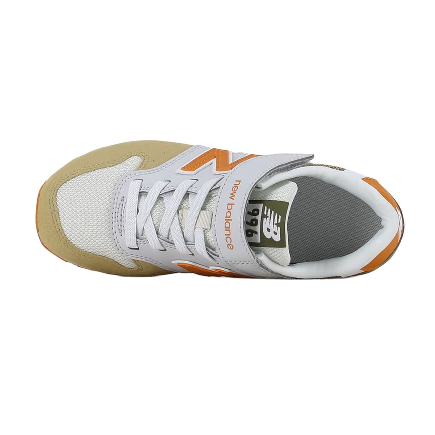 Кроссовки New Balance NB 996 Детские беговые кроссовки Низкий Топ Белый Желтый Kids - изображение 2