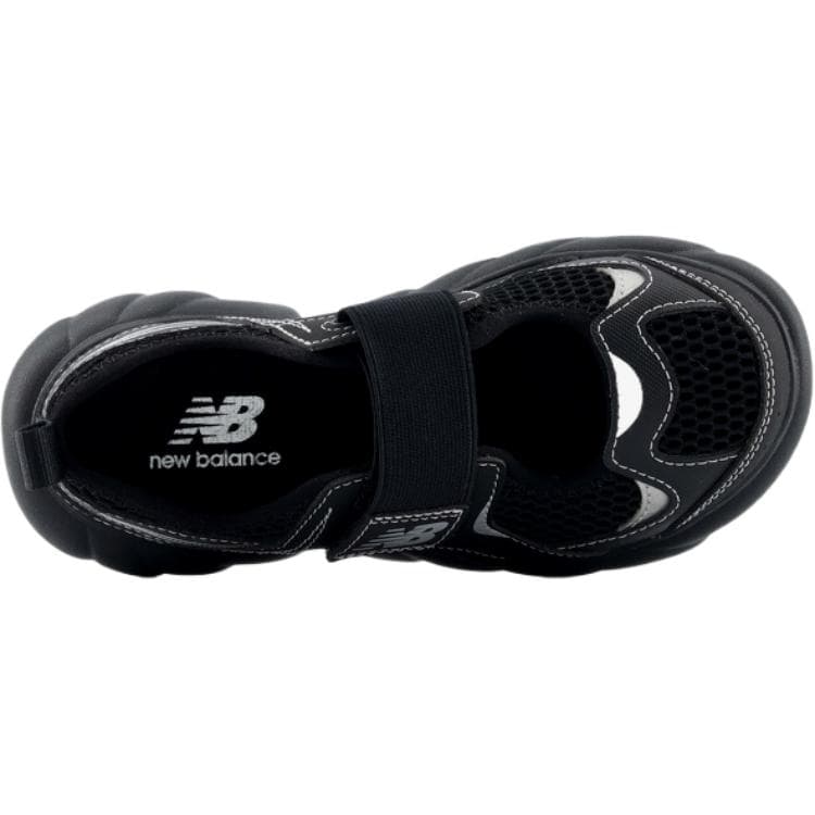 Сандалии New Balance NB 230 Устойчивые к истиранию Дышащие Поддерживающие Низкие Сандалии для Детей Черные для Возраста 3-7 Лет - изображение 3