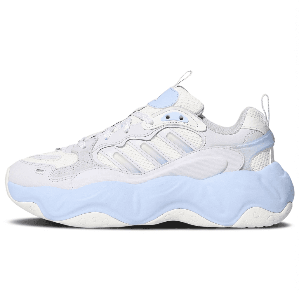 Кроссовки Adidas Vallina массивные кроссовки низкий топ ярко-белый серый кристально-синий женские - изображение 1