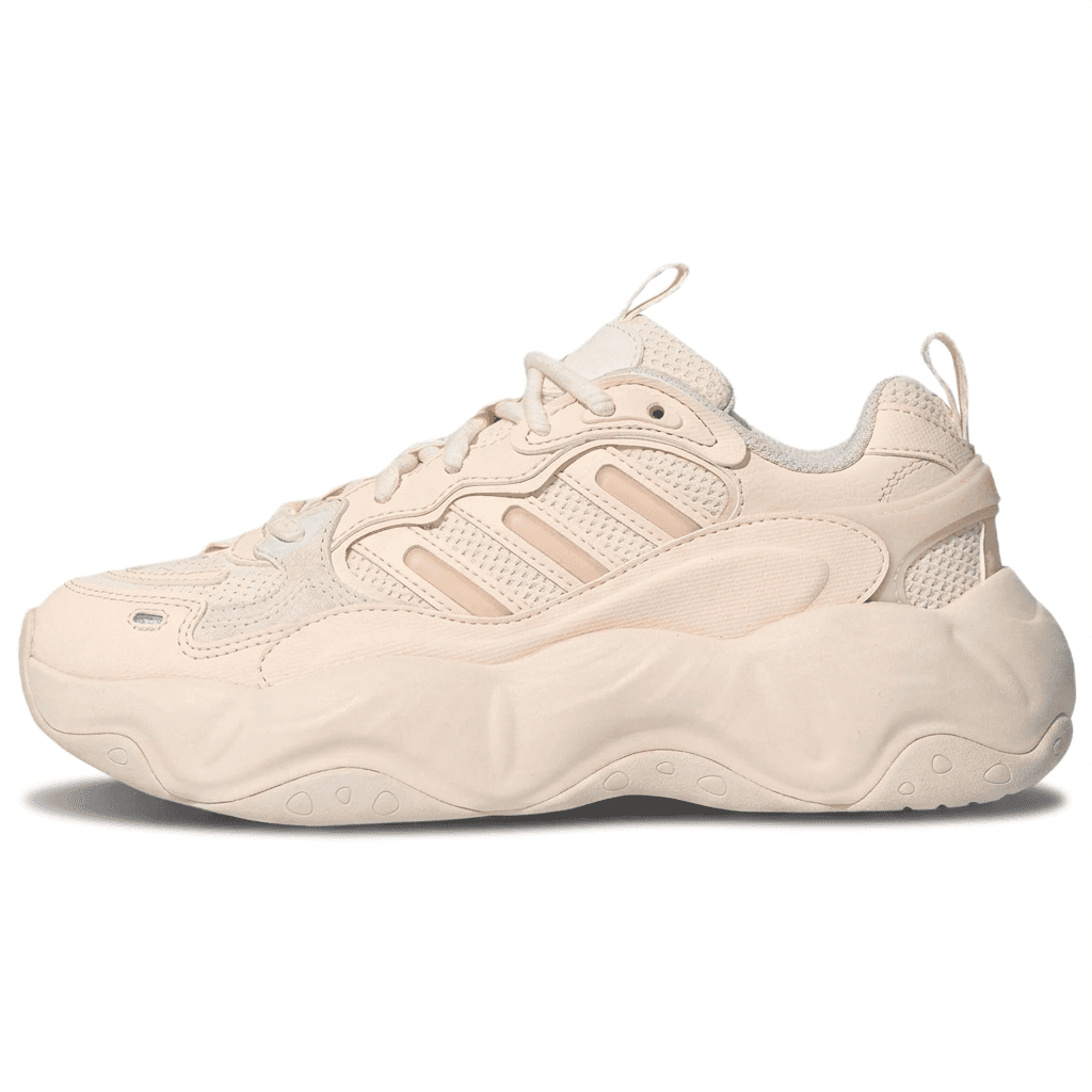 Кроссовки Adidas Vallina массивные кроссовки Low Топ Нефритовый белый Белый Бокситовый коричневый Женские - изображение 1