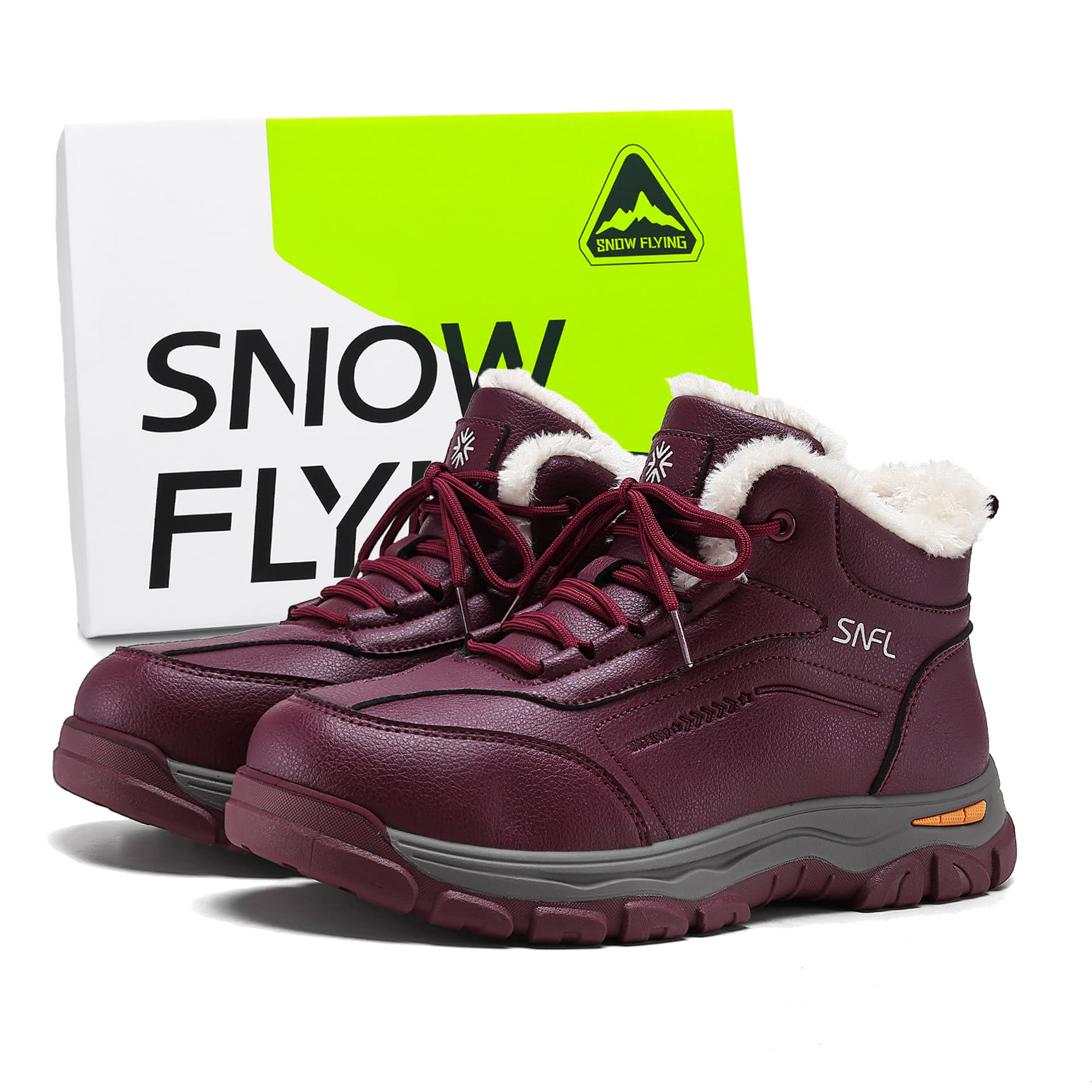 Ботинки зимние SNOW FLYING Сноубутсы Унисекс - изображение 1