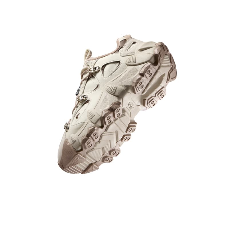 Кроссовки FILA FUSION Exocet Ii массивные кроссовки Low Top винтажный белый кофейный женский - изображение 6