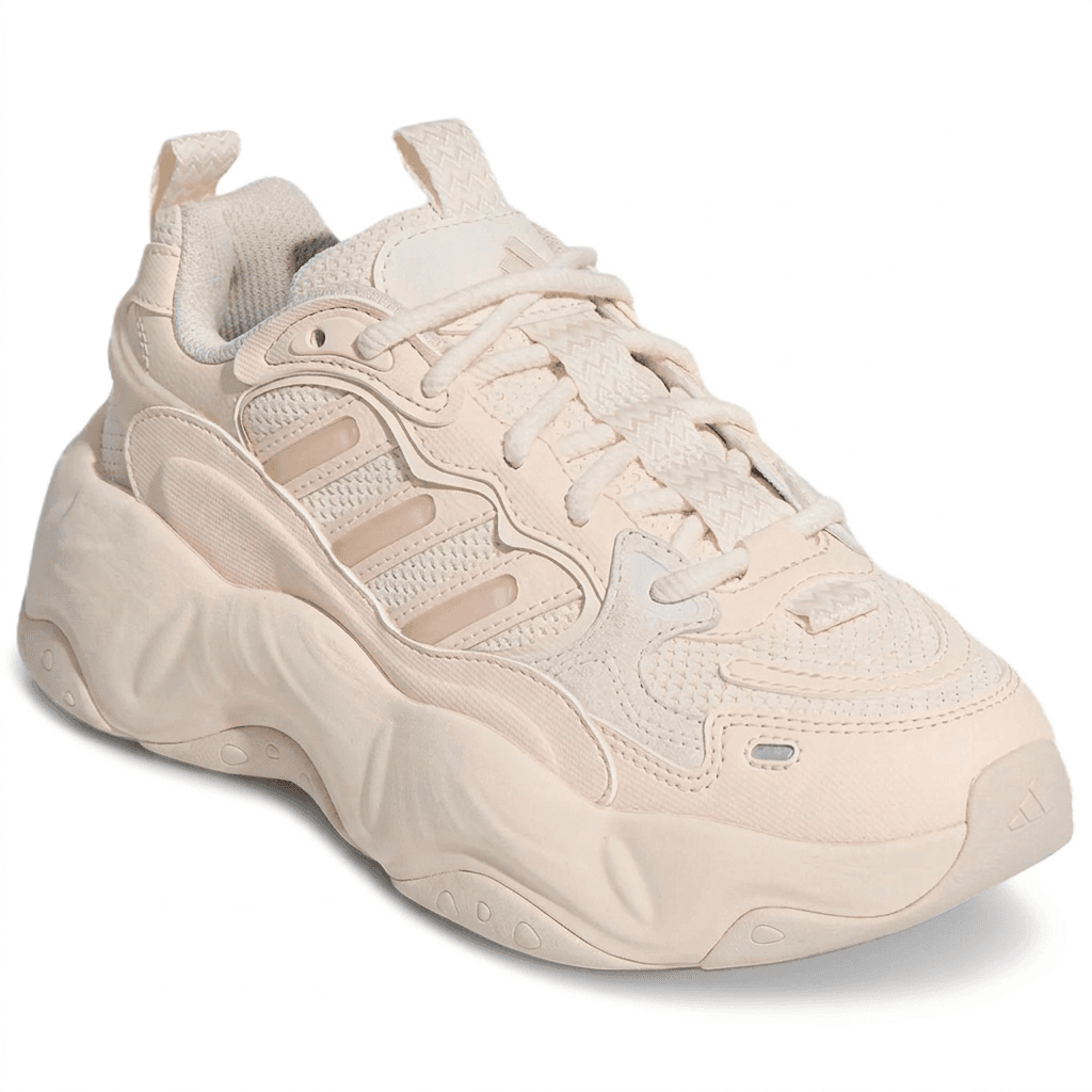Кроссовки Adidas Vallina массивные кроссовки Low Топ Нефритовый белый Белый Бокситовый коричневый Женские - изображение 3