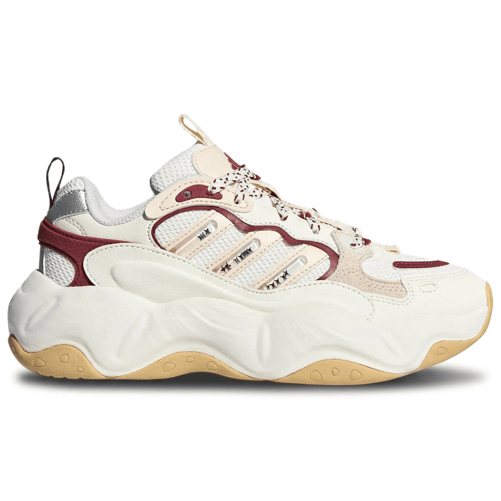 Кроссовки Adidas Vallina массивные кроссовки Low Top Ярко-белый Белый Нефритовый белый Женские - изображение 2