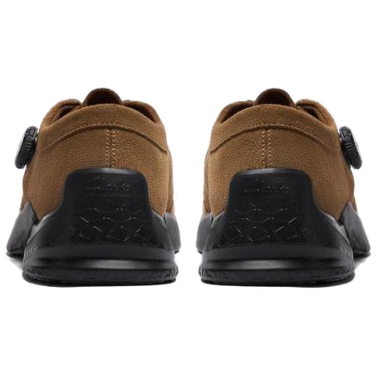 CLARKS Повседневные кожаные туфли Low Топ Черный коричневый Цвет Мужской - изображение 4
