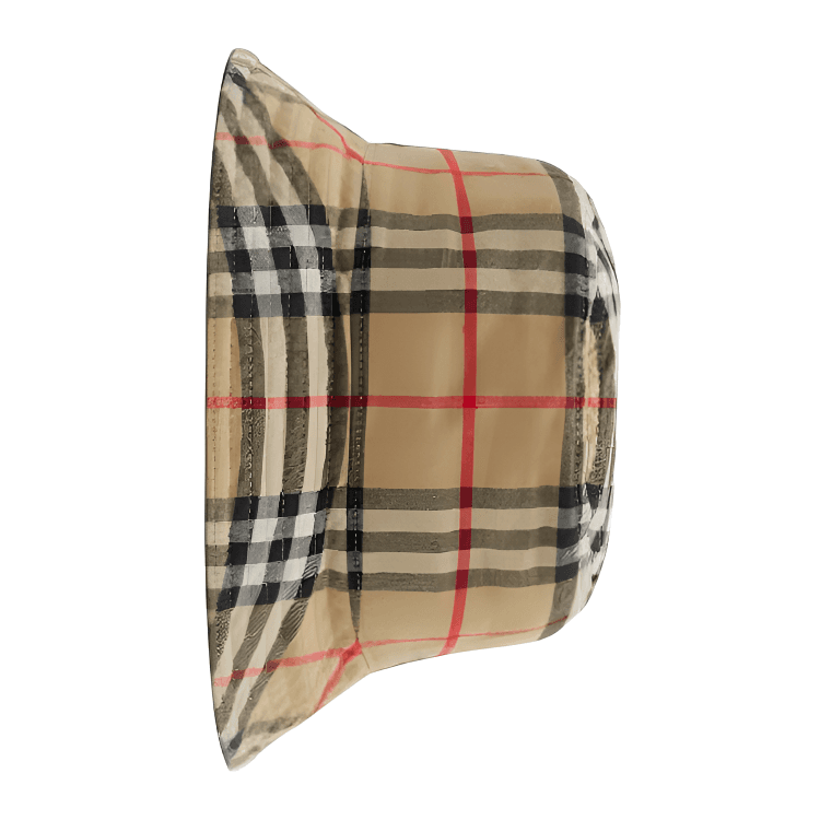 Панама Шляпы-базуки Burberry из хлопка унисекс бежевые - изображение 2