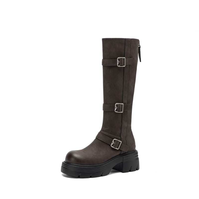 Ботинки DAPHNE Колено High Ботинки Женские - изображение 1