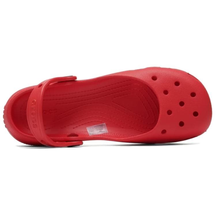 Сабо Crocs Classic Ballet ЭВА Сабо Женские Красные - изображение 3
