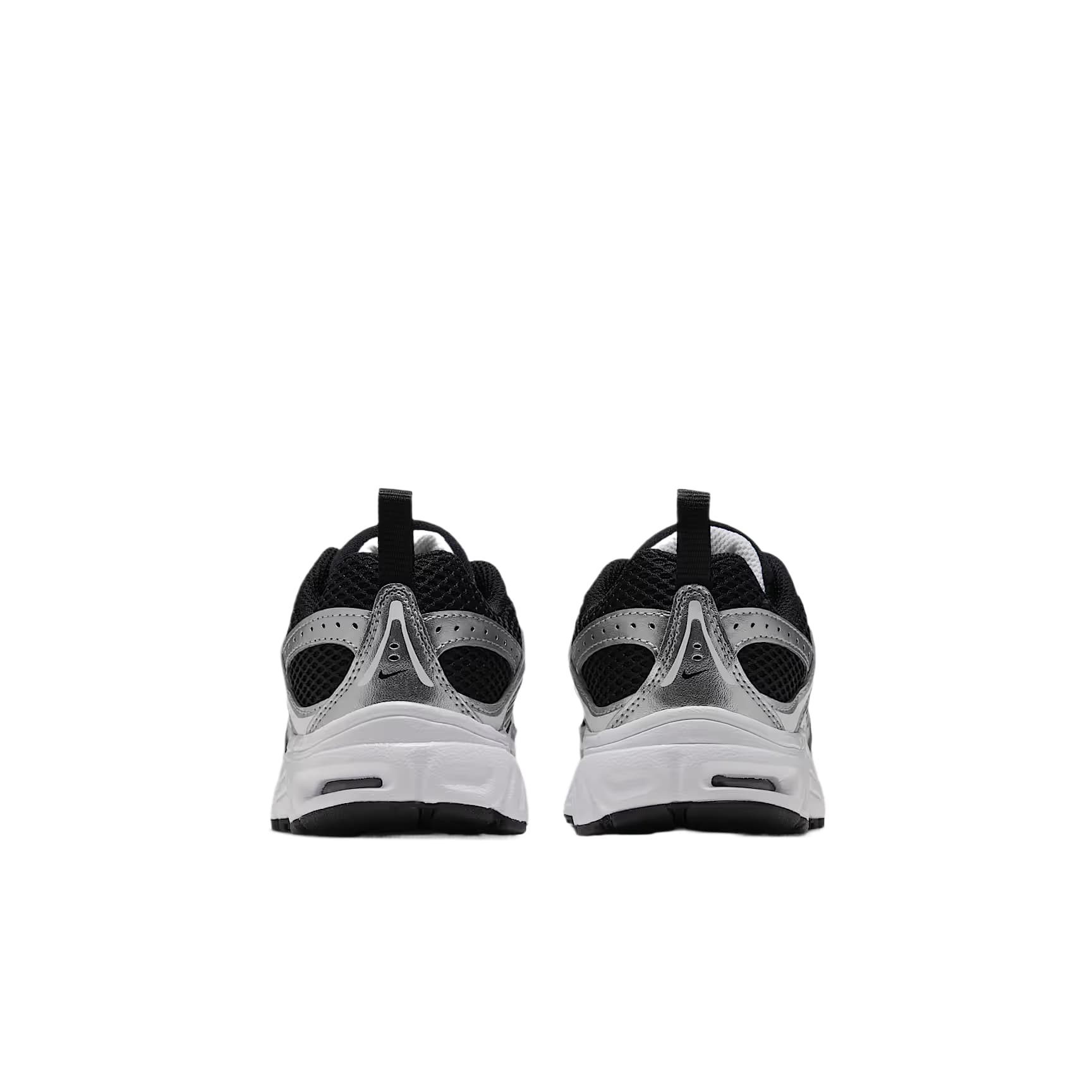 Кроссовки Nike Air Max Moto 2K Детские беговые кроссовки Low Топ Черный Металлический серебристый Белый Черный Kids - изображение 4