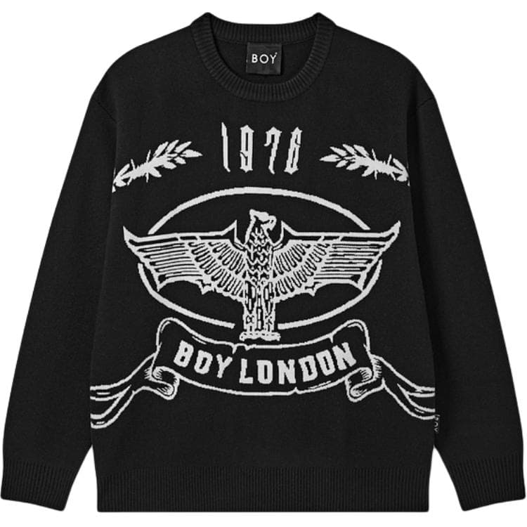 Кофта BOY LONDON Свитер Унисекс Черный - изображение 1
