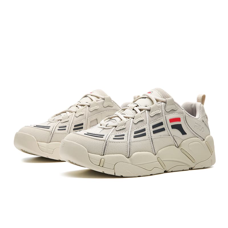 Кроссовки FILA Basket Массивные кроссовки Low Топ Овсяная Коричневый Мужской - изображение 3