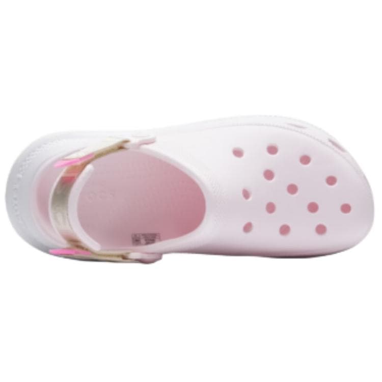 Сабо Crocs Crush Clog Dynamic Кремовый ЭВА Сабо Резина Унисекс Розовый - изображение 4