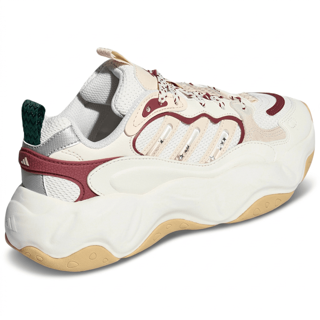 Кроссовки Adidas Vallina массивные кроссовки Low Top Ярко-белый Белый Нефритовый белый Женские - изображение 4