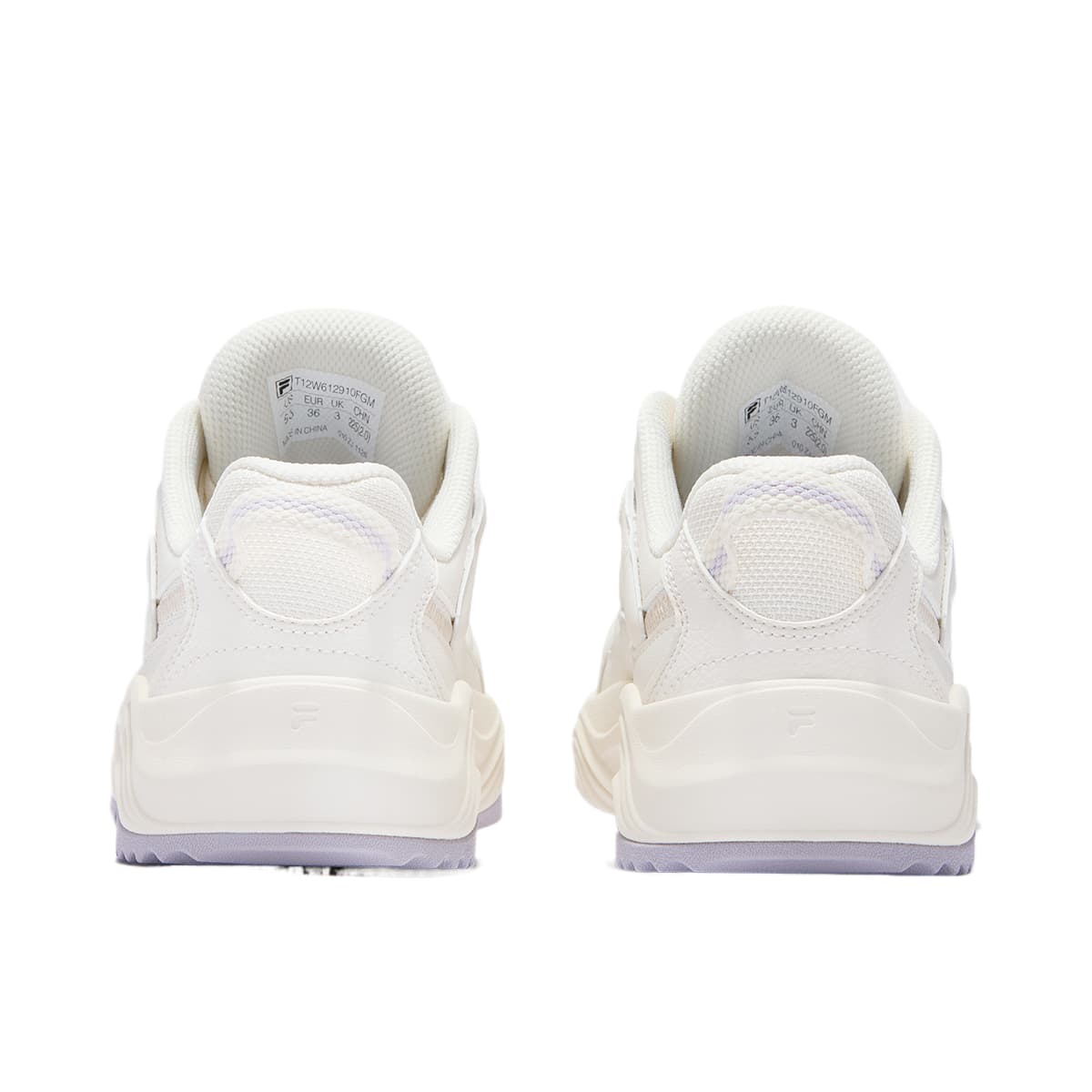 Кроссовки FILA FUSION TARANTO Melody Shoes Кеды для скейтбординга Низкий Топ Молочно-белый Активный Кобальтово-синий Женские - изображение 3