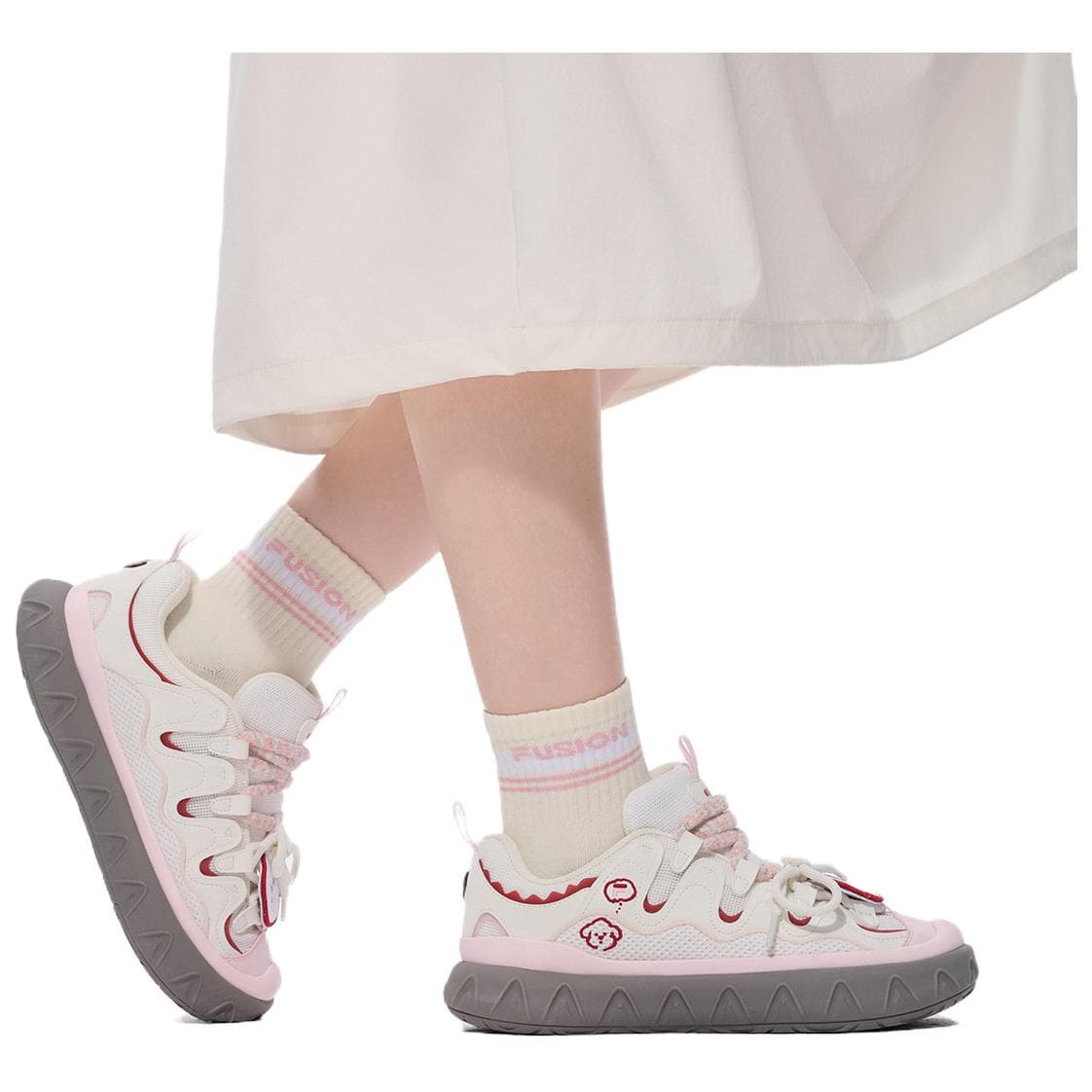Кроссовки FILA FUSION PISA FLAT Cone Shoes Повседневная обувь Low Топ Женские - изображение 8
