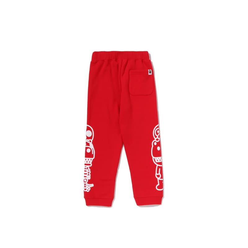 A BATHING APE Предшкольные спортивные трикотажные брюки - изображение 4