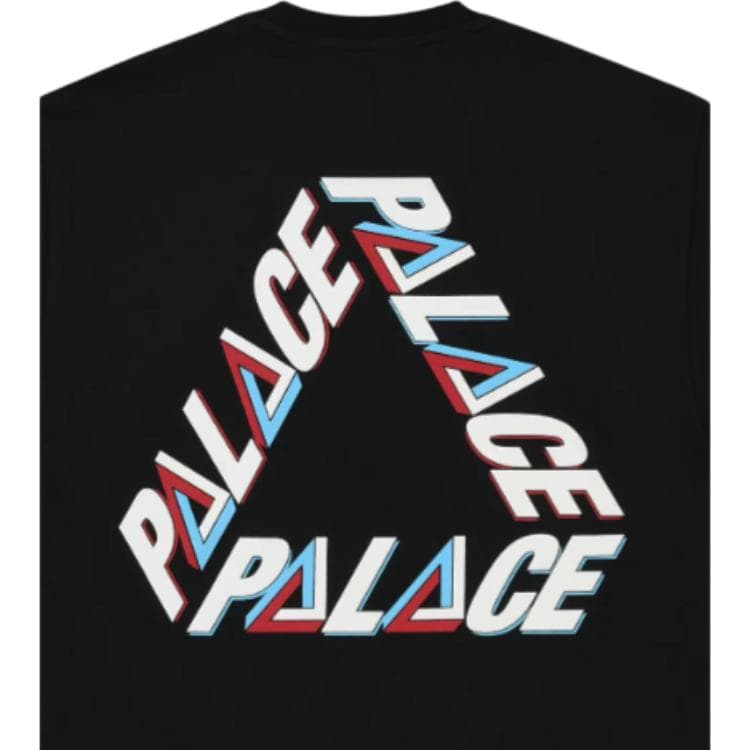Футболка PALACE Черная Унисекс T-рубашка - изображение 4