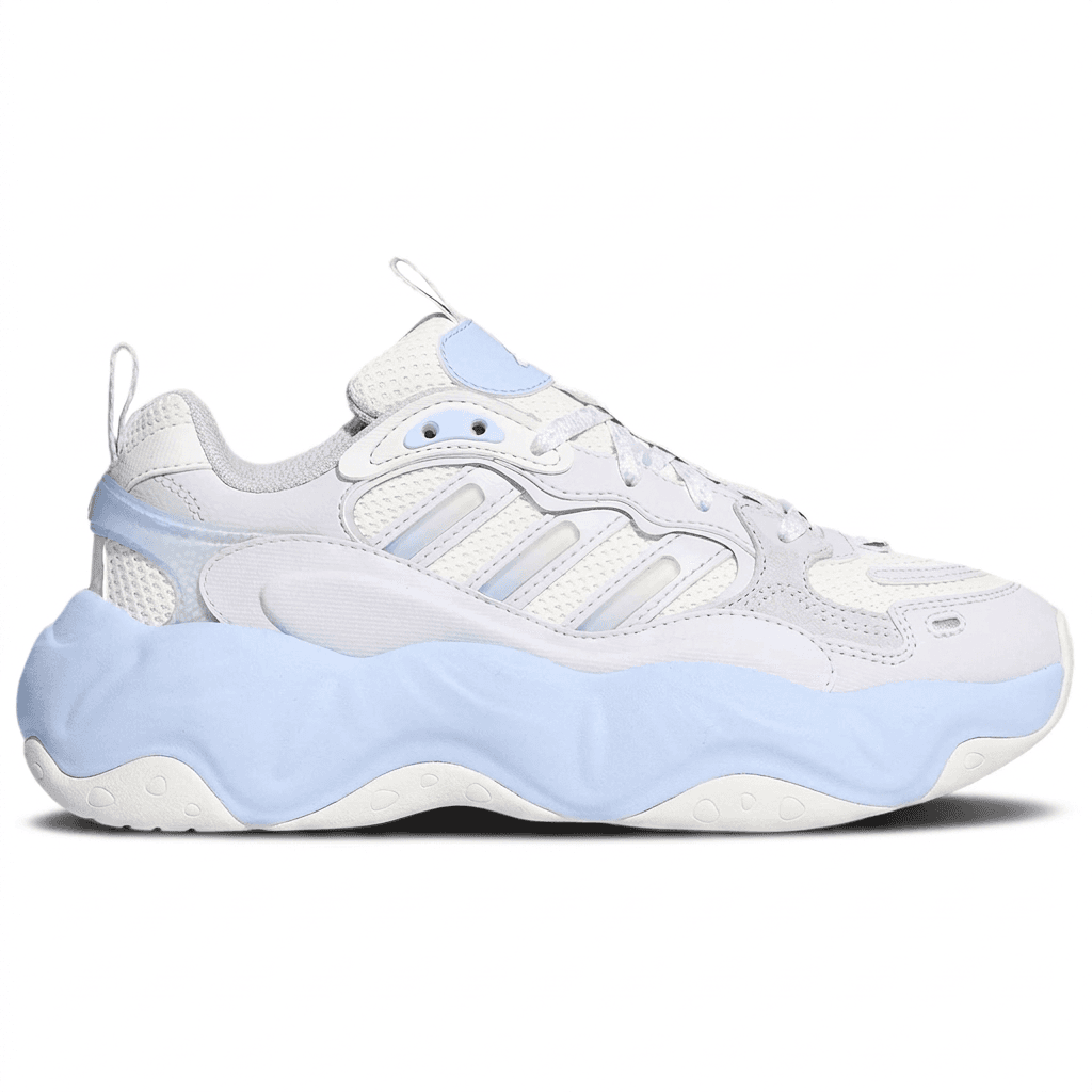Кроссовки Adidas Vallina массивные кроссовки низкий топ ярко-белый серый кристально-синий женские - изображение 2