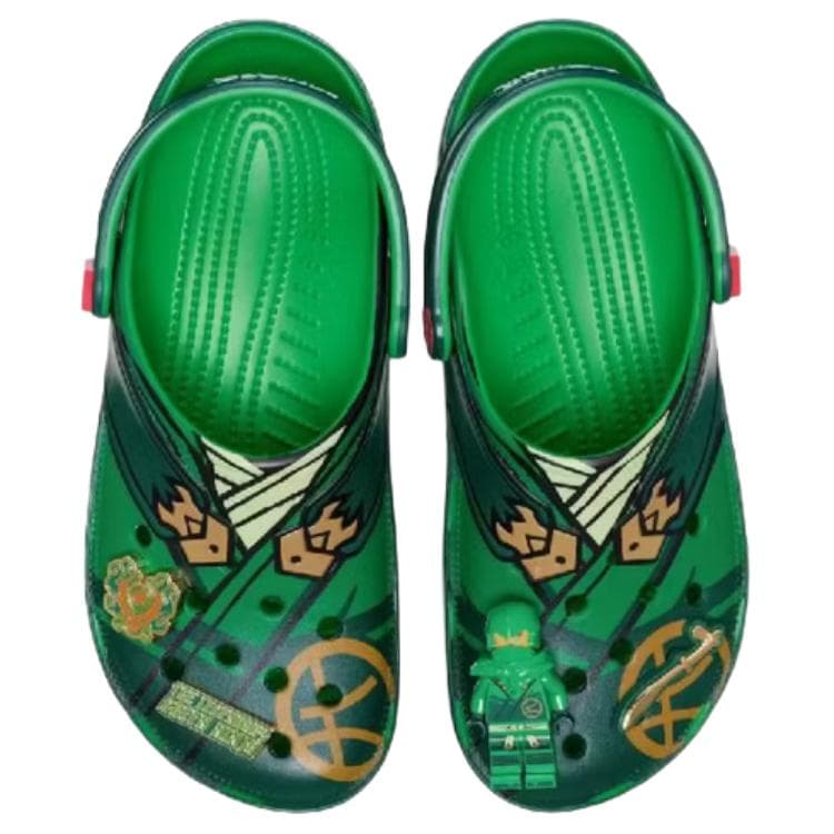 Сабо Crocs Classic Clog Sabo Rubber Green Unisex Crocs Classic Clog Sabo Рубиновый Унисекс - изображение 3