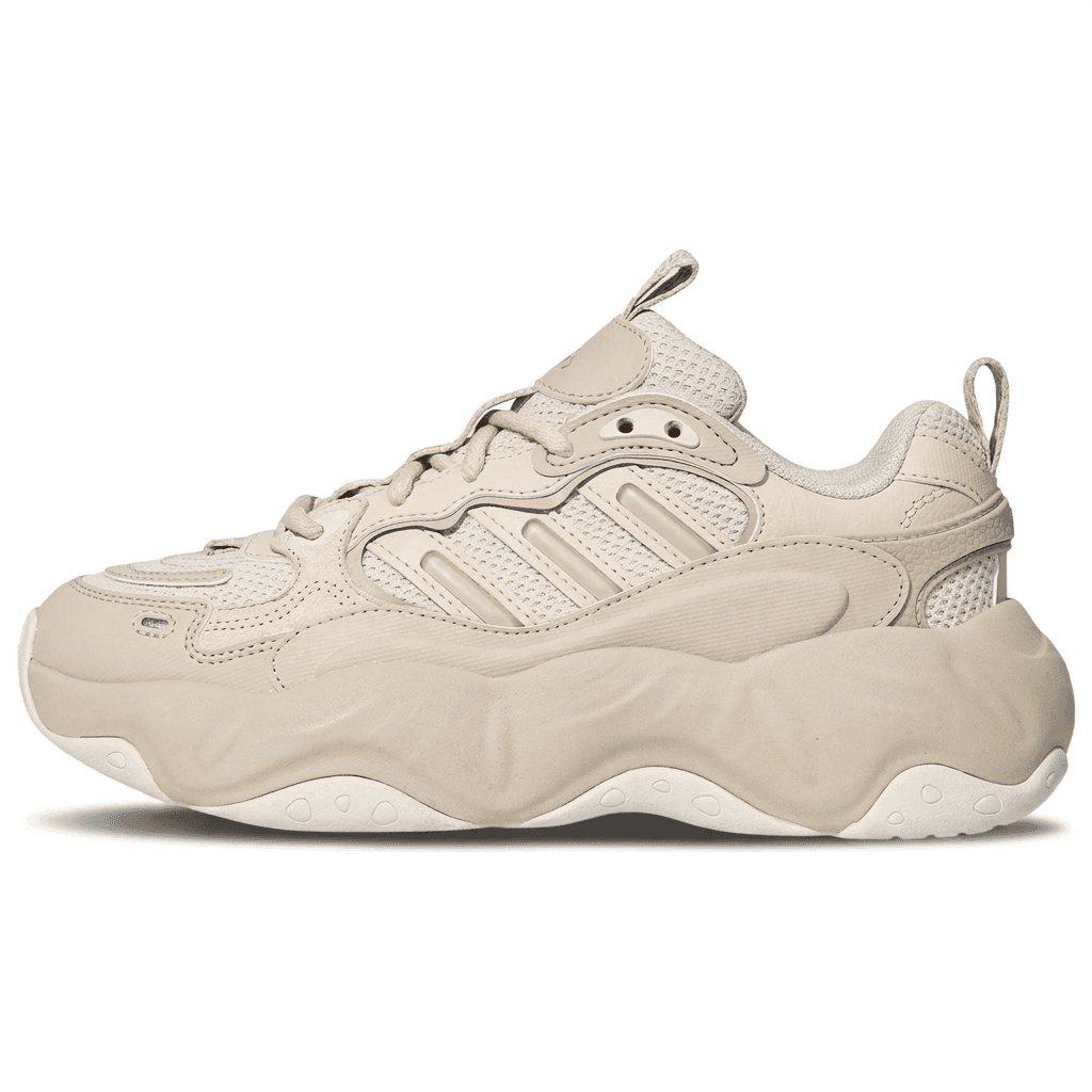 Кроссовки Adidas Vallina массивные кроссовки Low Топ Бокситовый коричневый Хаки коричневый Льняная ткань Кристальный Коричневый Женские - изображение 1