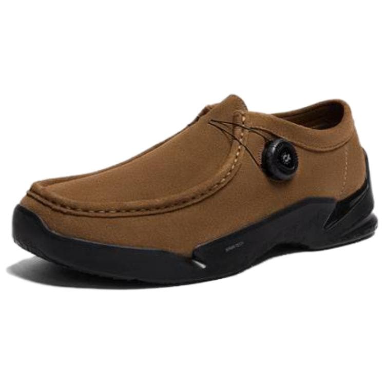 CLARKS Повседневные кожаные туфли Low Топ Черный коричневый Цвет Мужской - изображение 3
