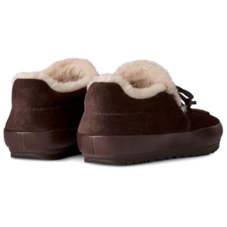 Тапочки UGG Женские Повседневная Обувь Без Подкладки Burnt Древесный Цвет Женские - изображение 3