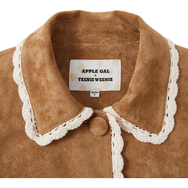 Teenie Weenie APPLE GAL Бежевый Женские Укороченные куртки и пальто - изображение 3