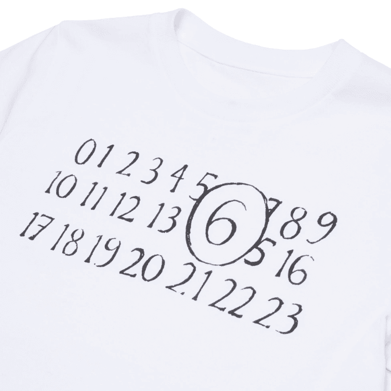 Футболка MM6 Maison Margiela Детская рубашка T - изображение 2